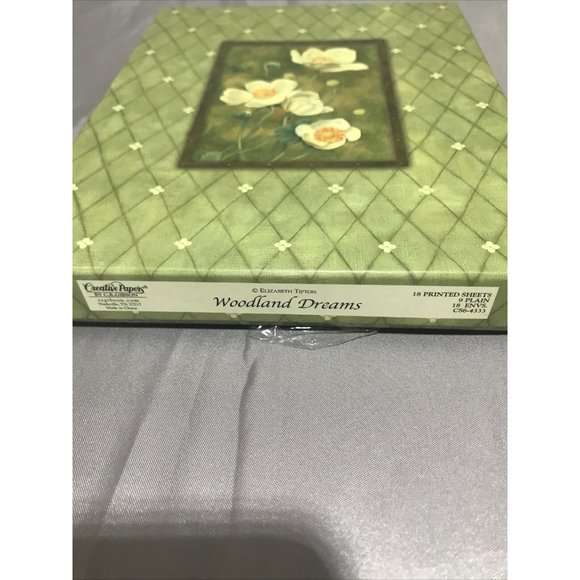 VINTAGE CREATIVE PAPERS STAIONARY WRITING PAPER MAGNOLIAS - Picture 7 of 7